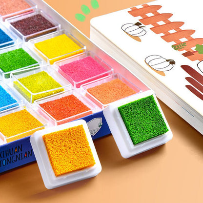 Montessori Finger Paint Set | Promote motor skills & creativity+ book