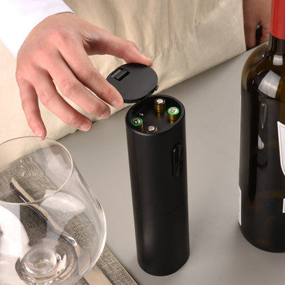 Vacuum bottle opener