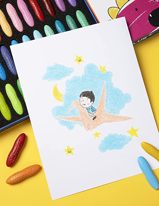 Kid's Washable Peanut Colouring Pencils Set