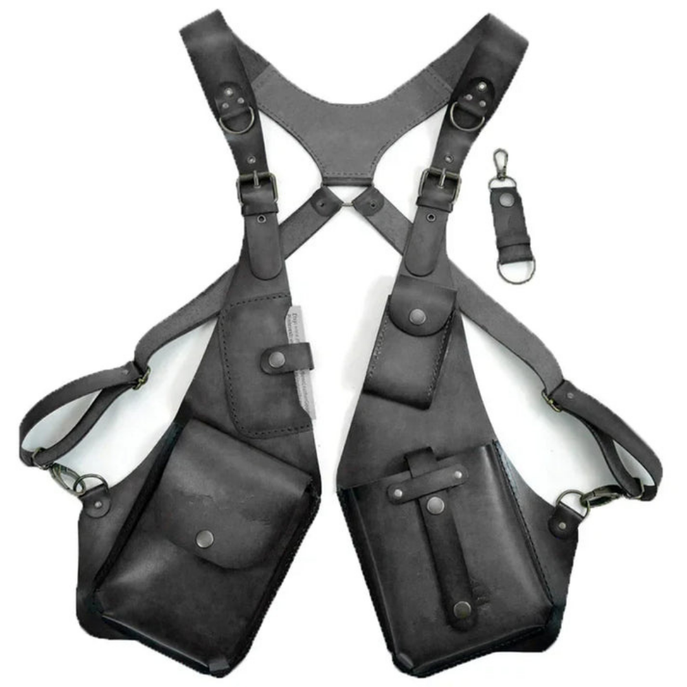 Safe and Trendy Vest with Protective Harness