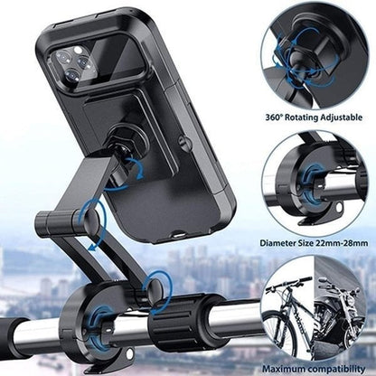 🔥Waterproof Bicycle & Motorcycle Phone Holder