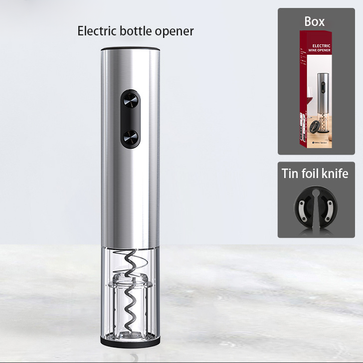 Vacuum bottle opener