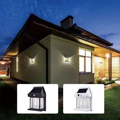 Solar wall lamp