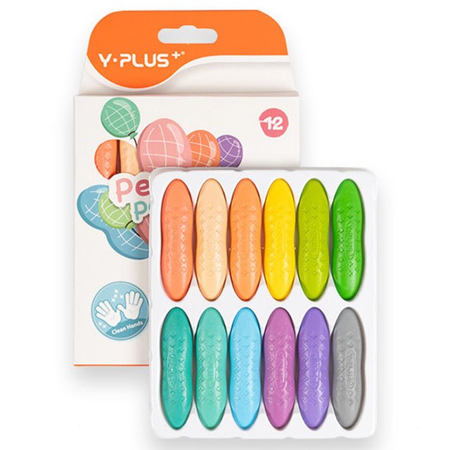 Kid's Washable Peanut Colouring Pencils Set