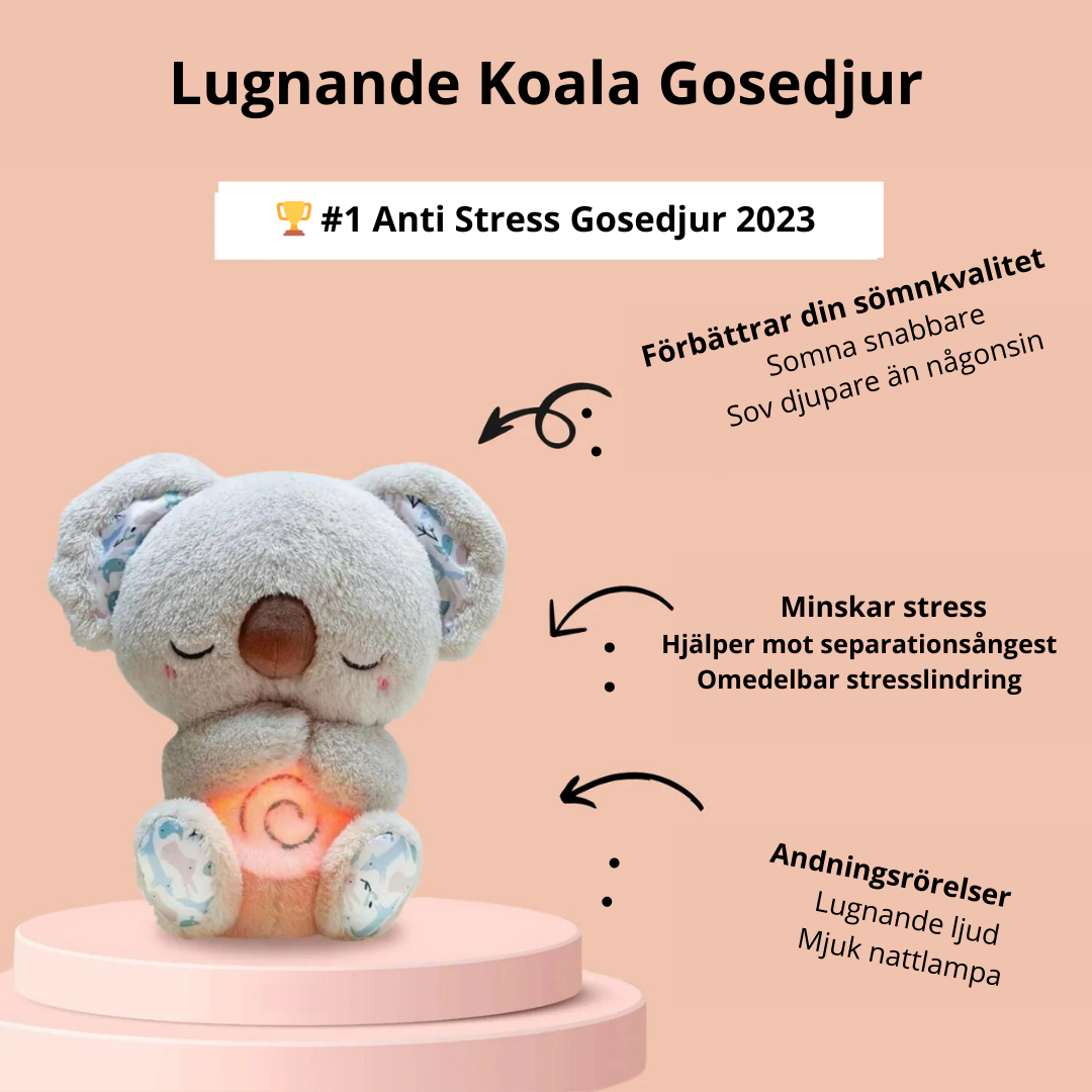 Lugnande Koala Gosedjur