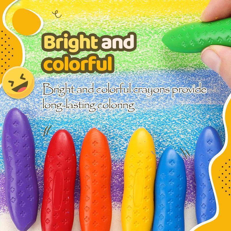 Kid's Washable Peanut Colouring Pencils Set