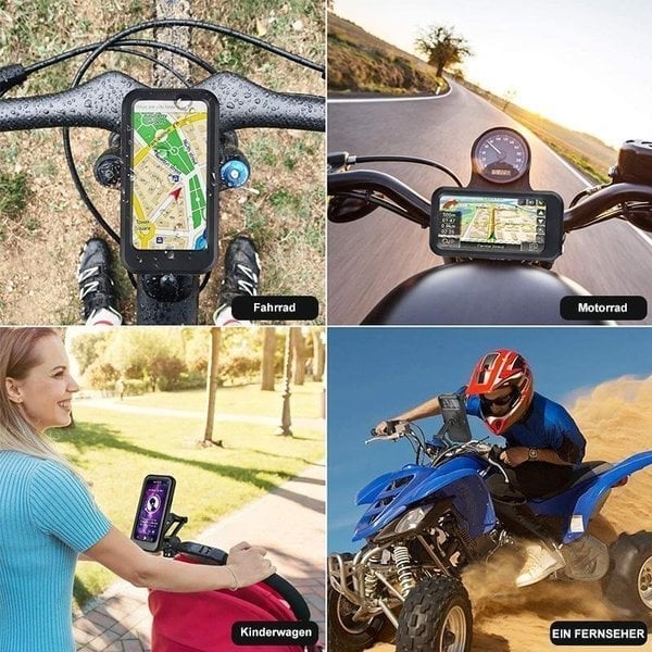 🔥Waterproof Bicycle & Motorcycle Phone Holder