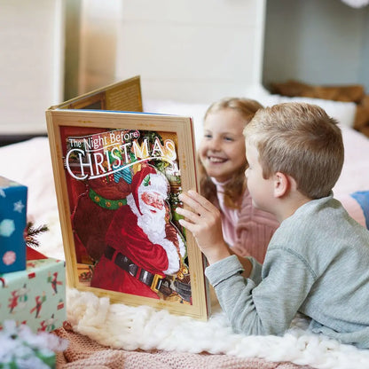 Beleuchtetes Weihnachts-Popup-Buch mit Sound