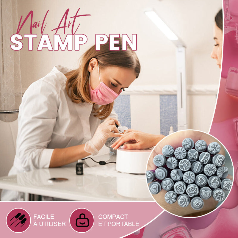 Kreativer Nagelstempel Stift